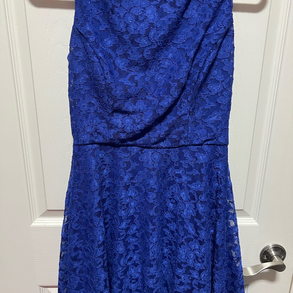 Speechless Royal Blue Lace Dress